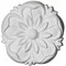 Ekena Millwork 3 3/8"OD x 1/2"P Lyre Rosette ROS03X03LY - alternate 1